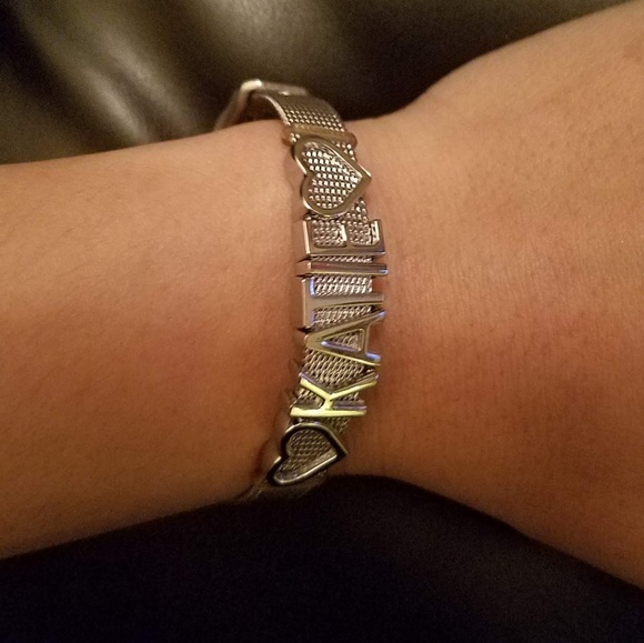 Jewelry - Belt styled Stainless Bracelet